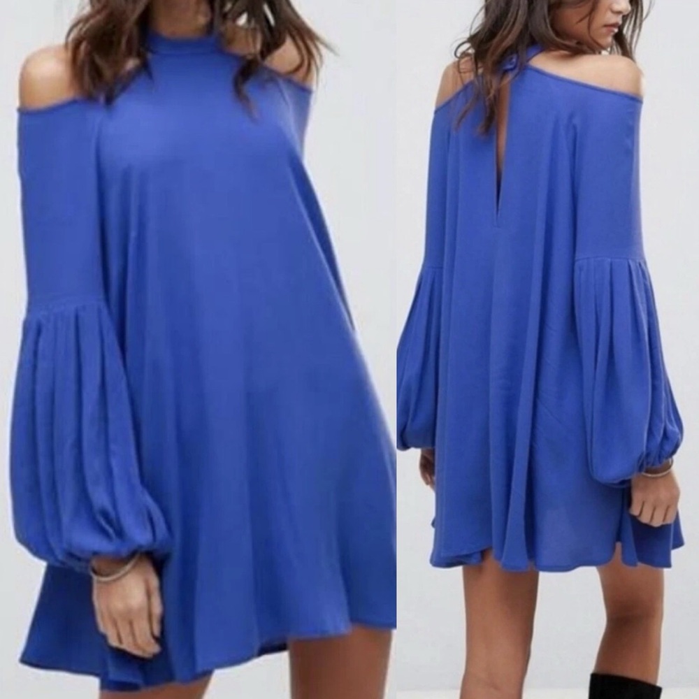 Free People cut out shoulders dress XS